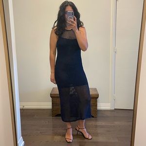 Theory midi knit dress US M